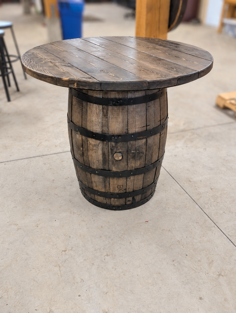 The Barrelhouse Pub Table – 42" Round Top - Image 5