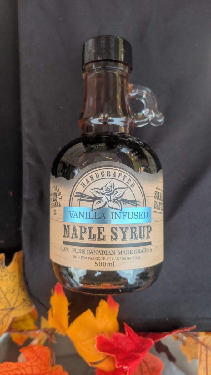 Vanilla Infused Maple Syrup-500ml