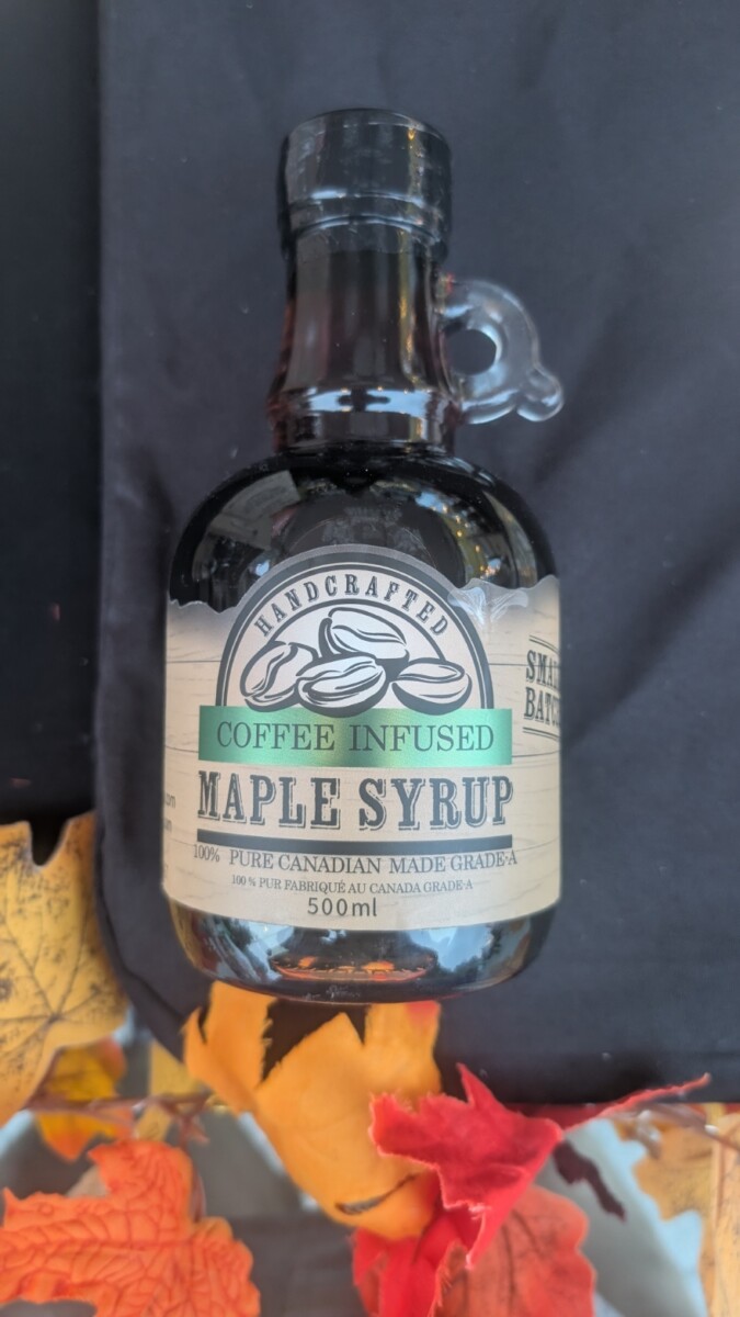 Coffee Infused Maple Syrup-500ml
